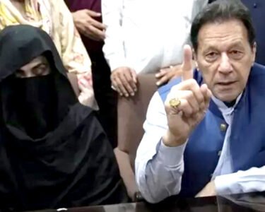 Imran Khan and Bushra Bibi