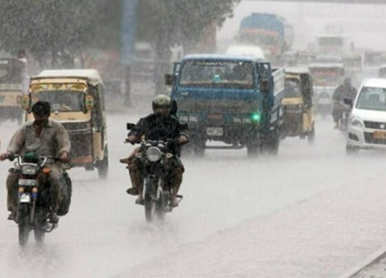 Rain in Pakistan