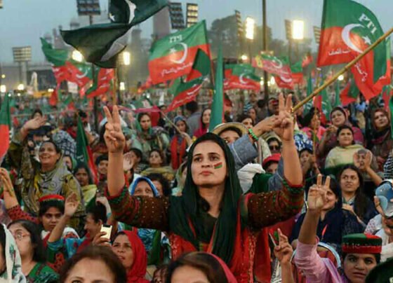 pti protest